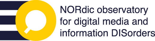 Nordic observatory for digital media and information DISorders logo