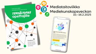 tekoälyopas, safer internet day, mediataitoviikko
